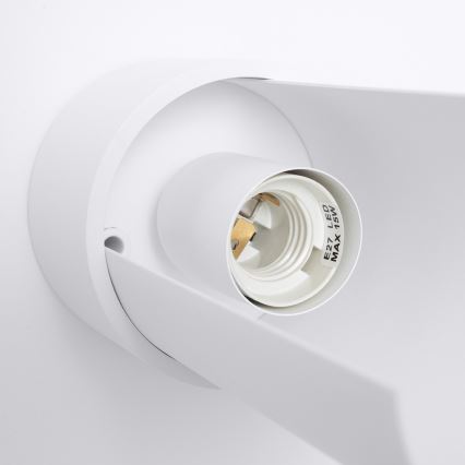 Stolná lampa FLASH 1xE27/15W/230V biela