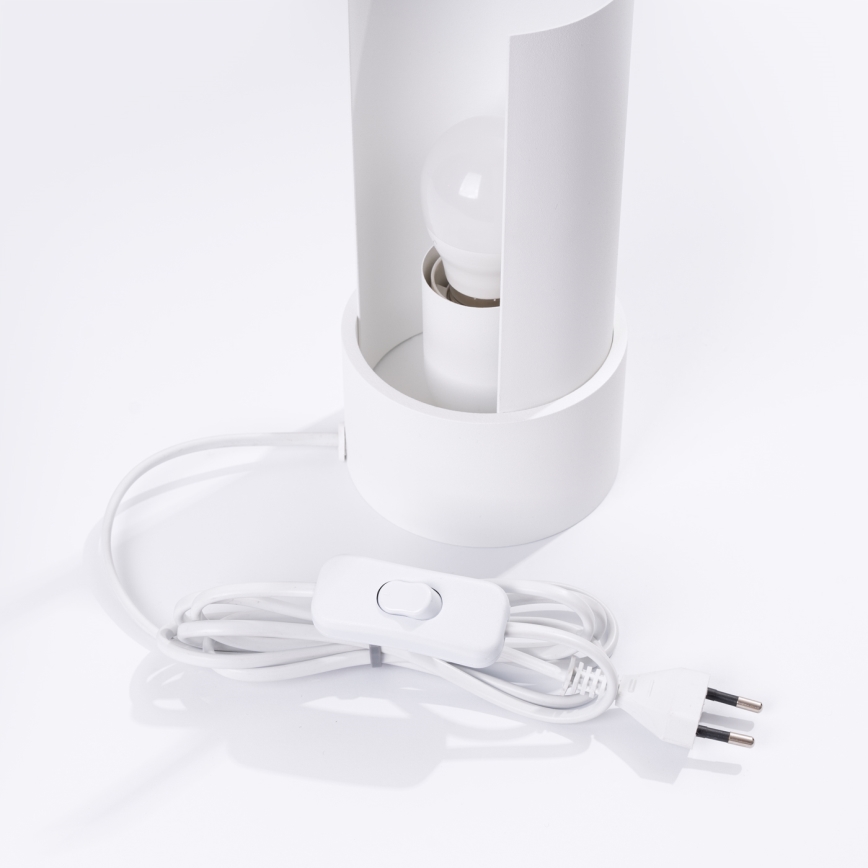 Stolná lampa FLASH 1xE27/15W/230V biela