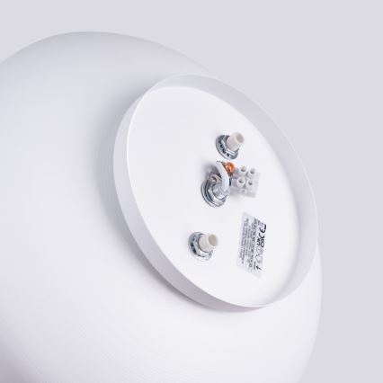 Stropné svietidlo OMIQ, 4×E27/15W/230V, priemer 30 cm, biele