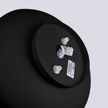 Stropné svietidlo OMIQ 4xE27/15W/230V pr. 30 cm čierna