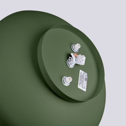 Stropné svietidlo OMIQ 4xE27/15W/230V pr. 30 cm zelené