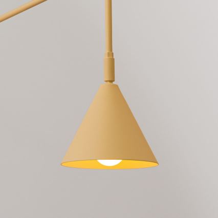 Nástenná lampa NOX 1xE14/10W/230V zlatá