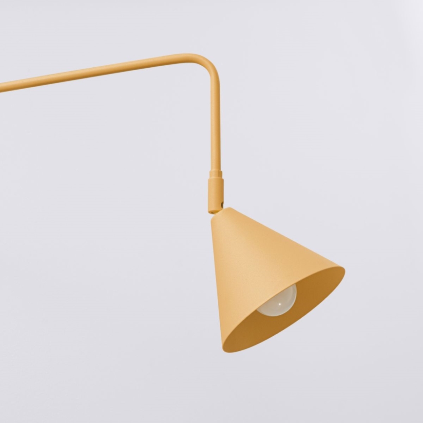 Nástenná lampa NOX 1xE14/10W/230V zlatá