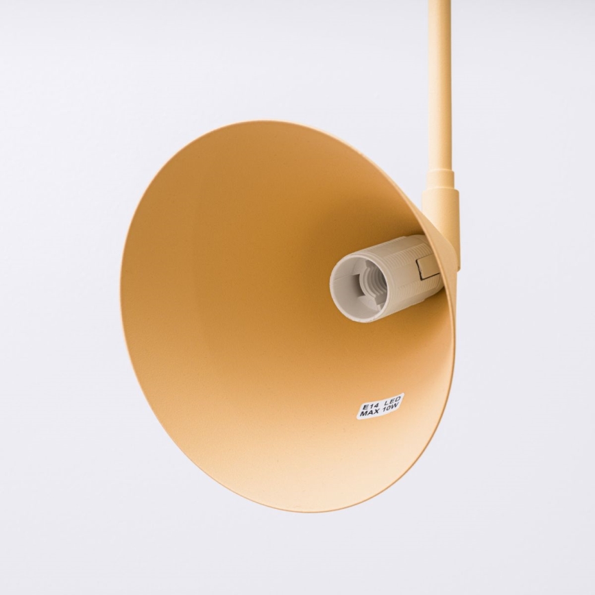 Nástenná lampa NOX 1xE14/10W/230V zlatá