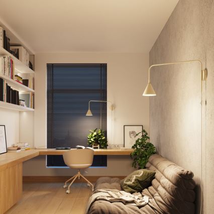 Nástenná lampa NOX 1xE14/10W/230V krémová
