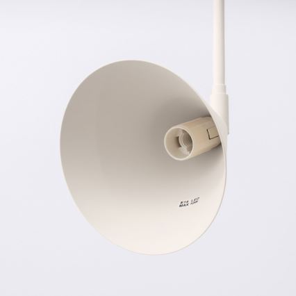 Nástenná lampa NOX 1xE14/10W/230V krémová