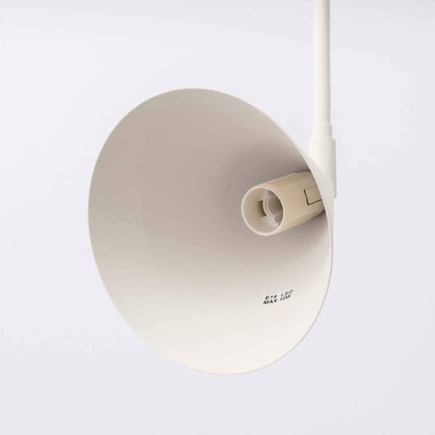 Nástenná lampa NOX 1xE14/10W/230V krémová