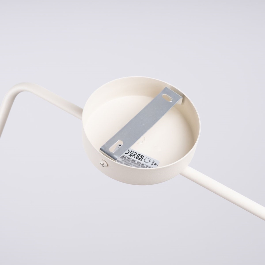 Nástenná lampa NOX 1xE14/10W/230V krémová