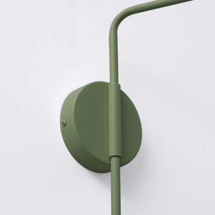 Nástenná lampa NOX 1xE14/10W/230V zelená