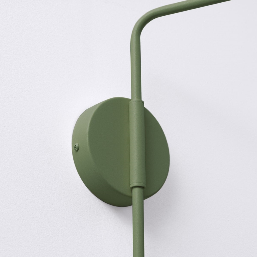Nástenná lampa NOX 1xE14/10W/230V zelená