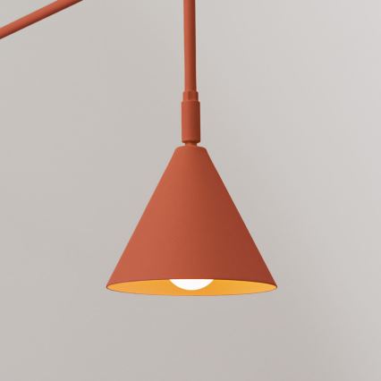 Nástenná lampa NOX 1xE14/10W/230V oranžová