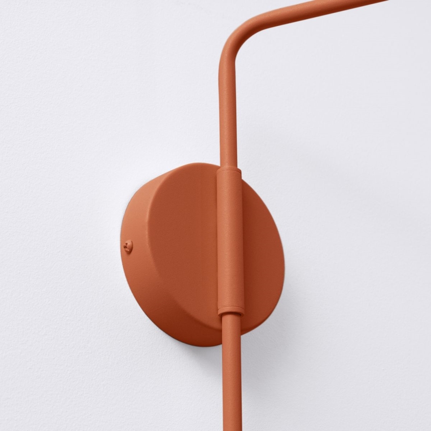 Nástenná lampa NOX 1xE14/10W/230V oranžová