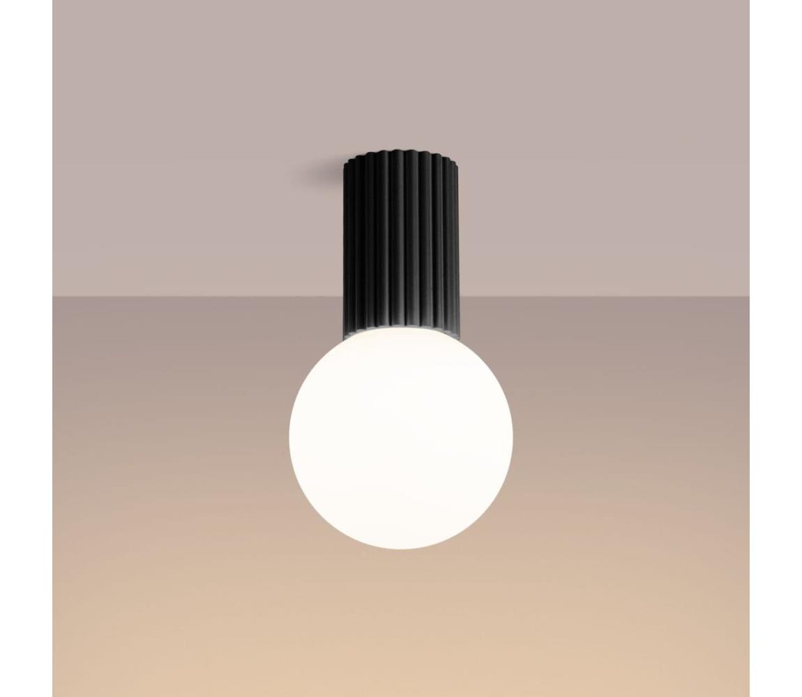 SL.1713 - Kúpeľňové stropné svietidlo HALO 1xG9/8W/230V IP44 čierna SL.1713