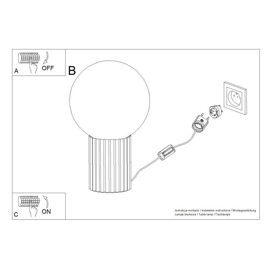 Stolná lampa HALO 1xG9/8W/230V pr. 12 cm oranžová