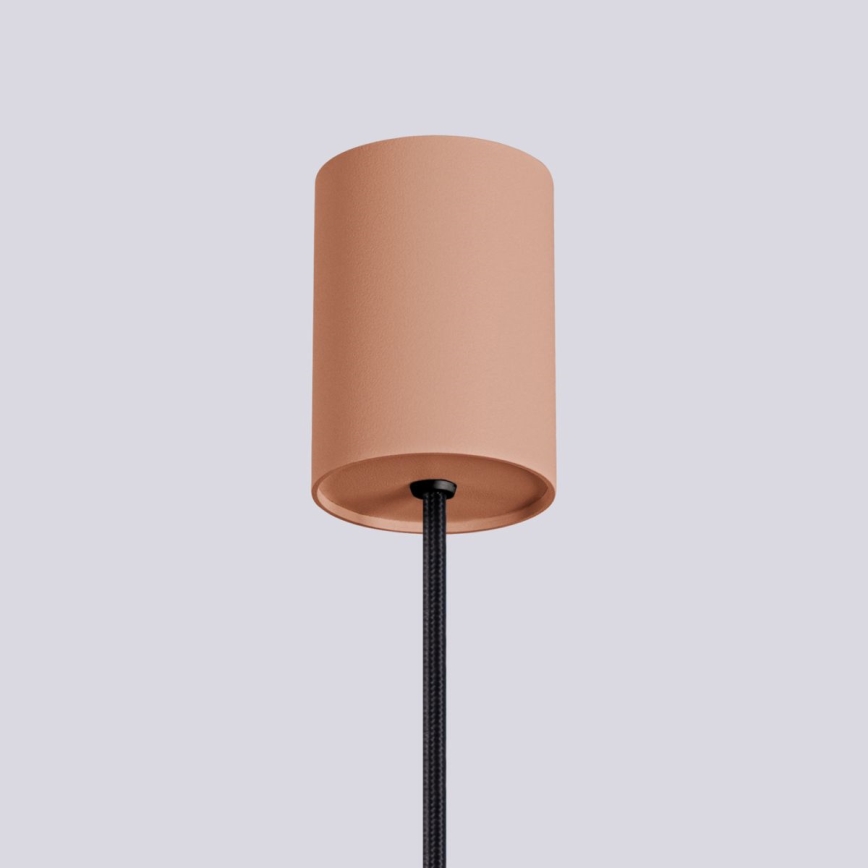 Luster na lanku HALO 1xG9/8W/230V pr. 12 cm hnedá