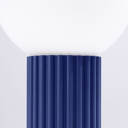 Stolná lampa HALO 1xG9/8W/230V pr. 12 cm modrá