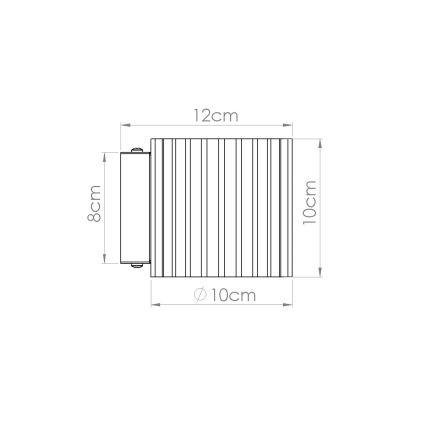 Nástenné svietidlo AURA 1xG9/10W/230V krémové