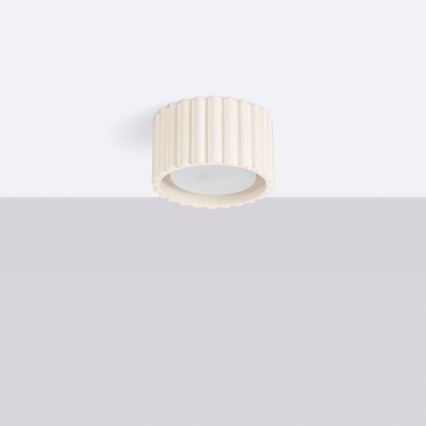 Bodové svietidlo AURA 1xGX53/10W/230V priemer 10 cm krémové