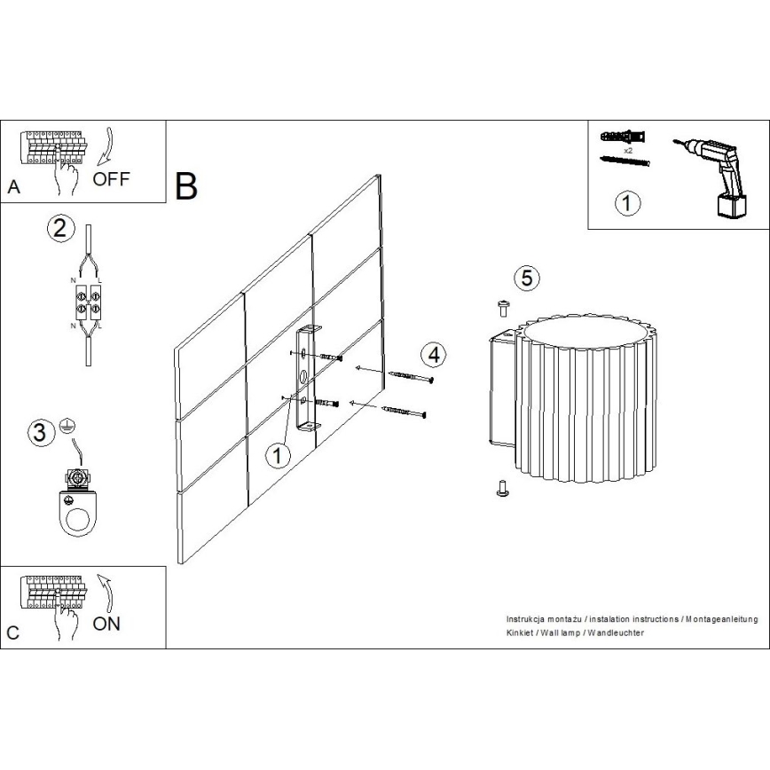 Nástenné svietidlo AURA 1xG9/10W/230V zelená