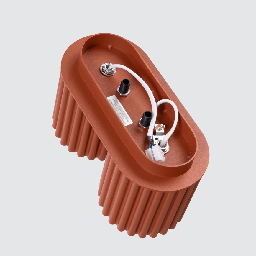 Bodové svietidlo AURA 2xGU10/10W/230V oranžové