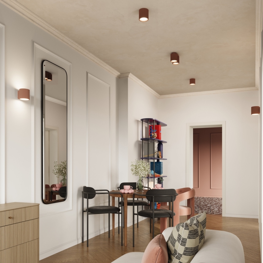 Nástenné svietidlo AURA 1xG9/10W/230V hnedé