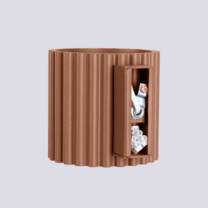 Nástenné svietidlo AURA 1xG9/10W/230V hnedé