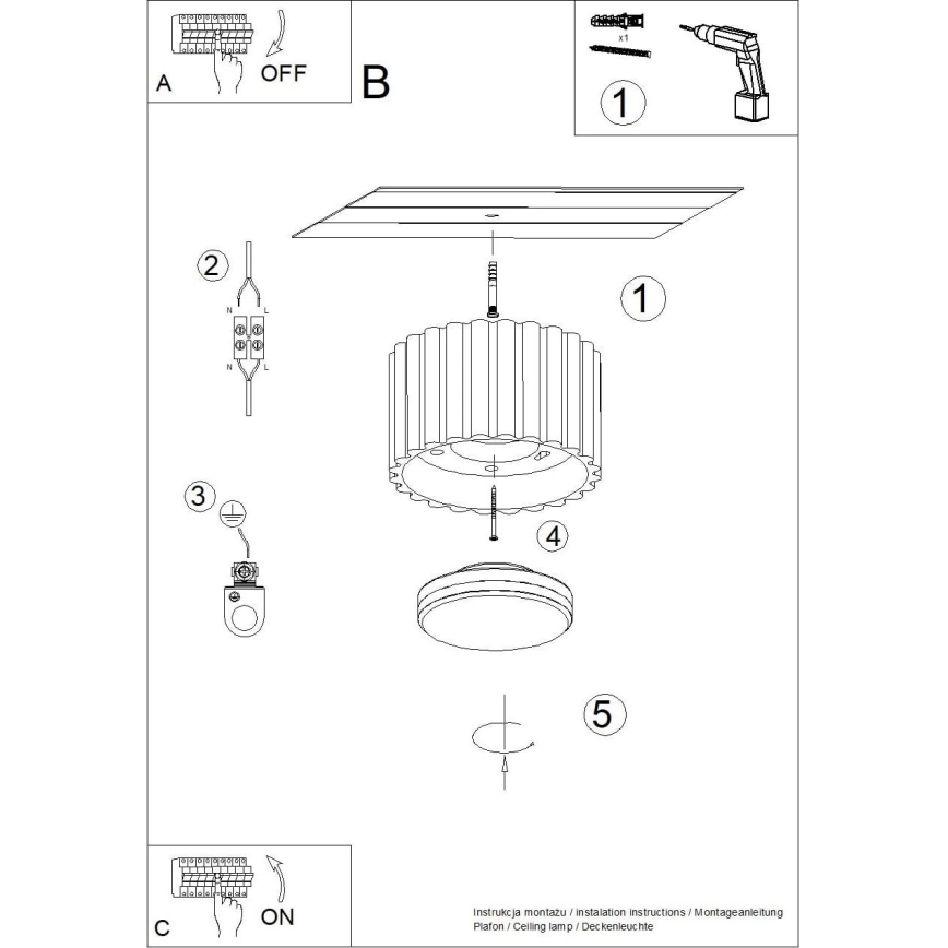 Bodové svietidlo AURA 1xGX53/10W/230V 6 cm hnedé