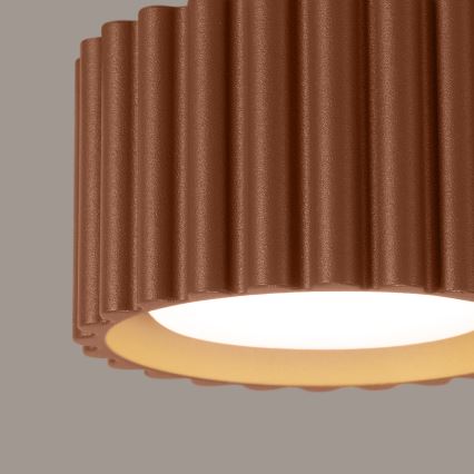 Bodové svietidlo AURA 1xGX53/10W/230V, priemer 10 cm, hnedé