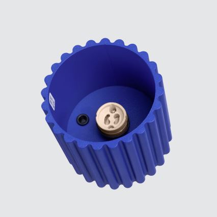 Bodové svietidlo AURA 1xGU10/10W/230V 10 cm modré