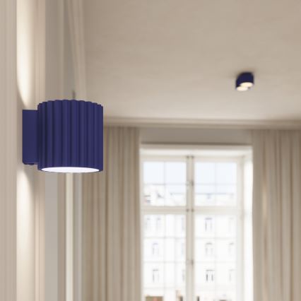 Bodové svietidlo AURA 2xGX53/10W/230V modré