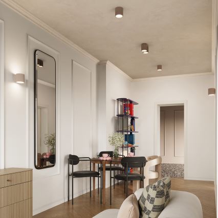 Bodové svietidlo AURA 2xGU10/10W/230V taupe