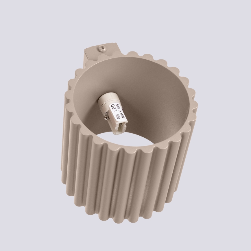 Nástenné svietidlo AURA 1xG9/10W/230V taupe