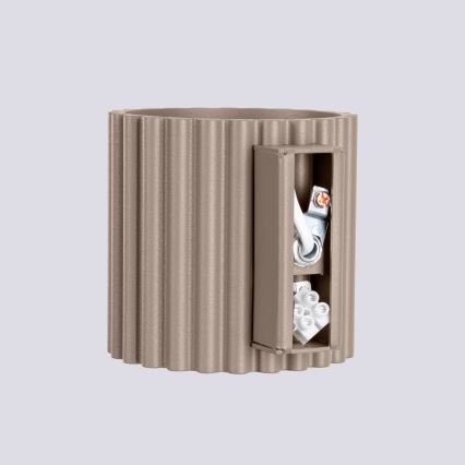 Nástenné svietidlo AURA 1xG9/10W/230V taupe