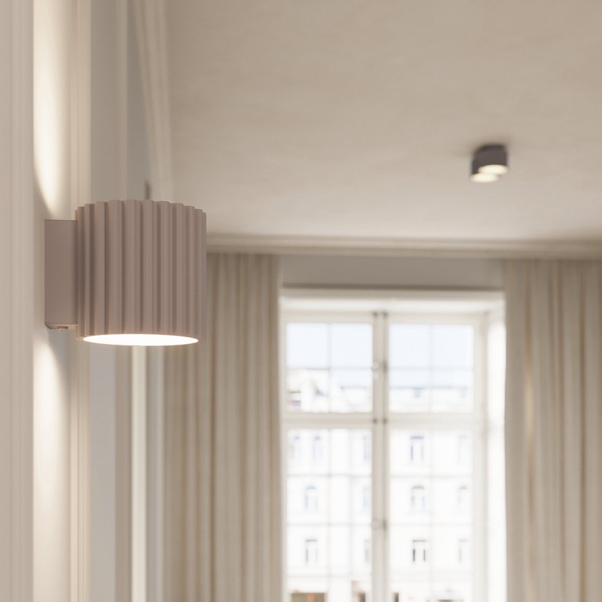 Bodové svietidlo AURA 2xGX53/10W/230V šedohnedé