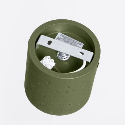 Bodové svietidlo ORBIS 1xGU10/10W/230V betón/zelená