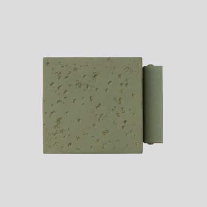 Nástenné bodové svietidlo QUAD 1xG9/8W/230V betón/zelená