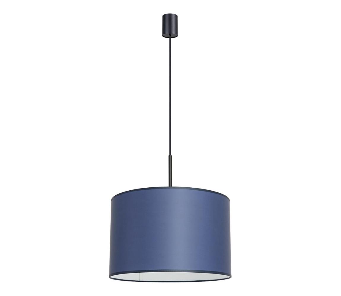SL.1851 - Luster na lanku NEVIA 1×E27/15W/230V priemer 40 cm modrý SL.1851