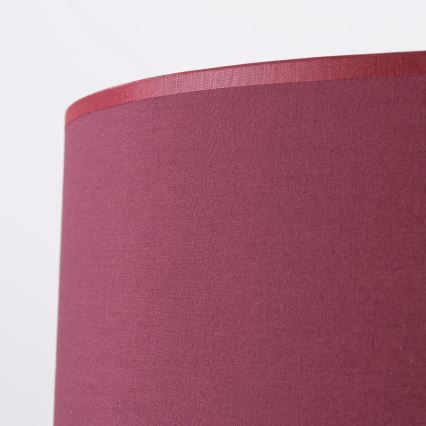 Závesné svietidlo NEVIA na lanku 1xE27/15W/230V priemer 40 cm červené