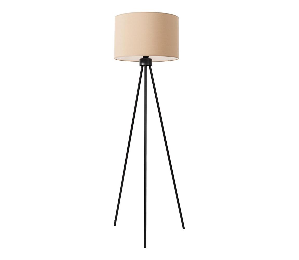 SL.1853 - Stojacia lampa NEVIA 1xE27/15W/230V taupe SL.1853