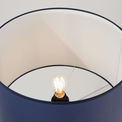 Stojacia lampa NEVIA, modrá, 1xE27/15W/230V