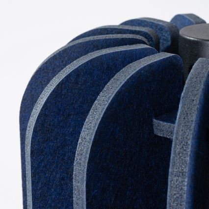 Závesné svietidlo na lanku MULA 1xE27/15W/230V pr. 27 cm modré