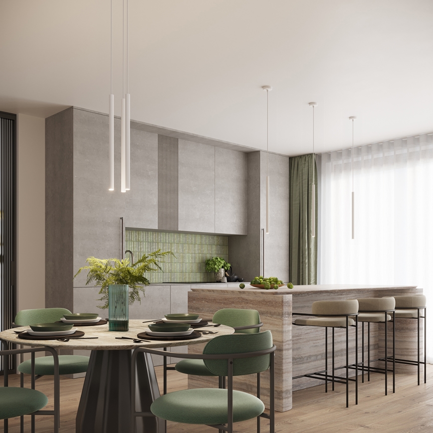 Závesný luster na lanku ARCHE 2xG9/8W/230V biely