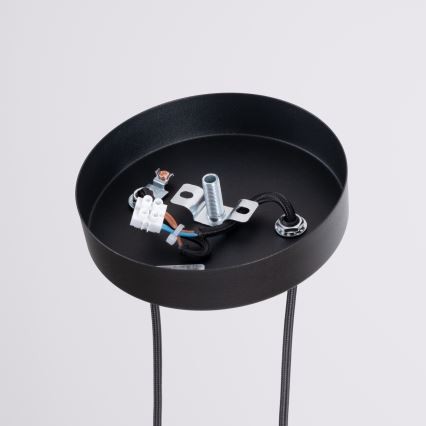 Závesné svietidlo na lanku ARCHE 2xG9/8W/230V čierna