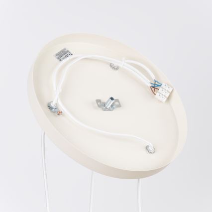 Luster na lanku ESTRIA 3xE14/10W/230V pr. 30 cm krémový