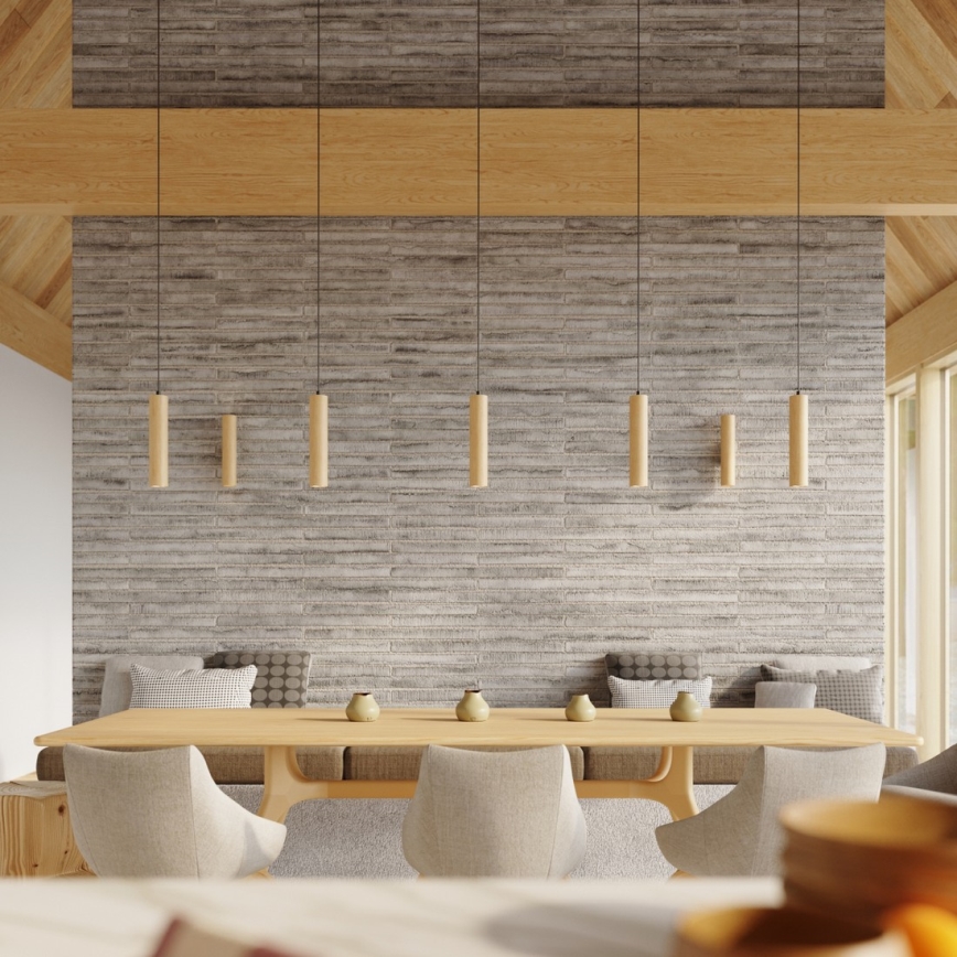 Nástenné svietidlo LINO 2xGU10/10W/230V buk