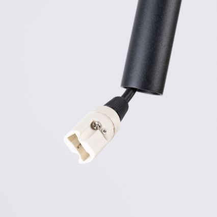 Luster na lanku FELTRO 1xG9/8W/230V čierna/žltá