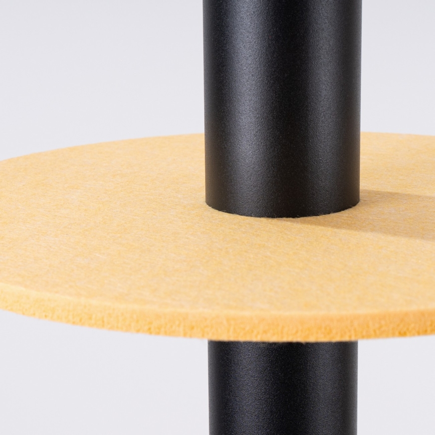 Závesné svietidlo na lanku PELTA 1xGU10/10W/230V čierna/žltá