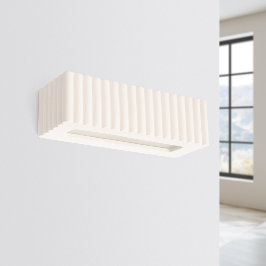 Nástenné svietidlo RIGATA 1xE27/15W/230V keramika/biela