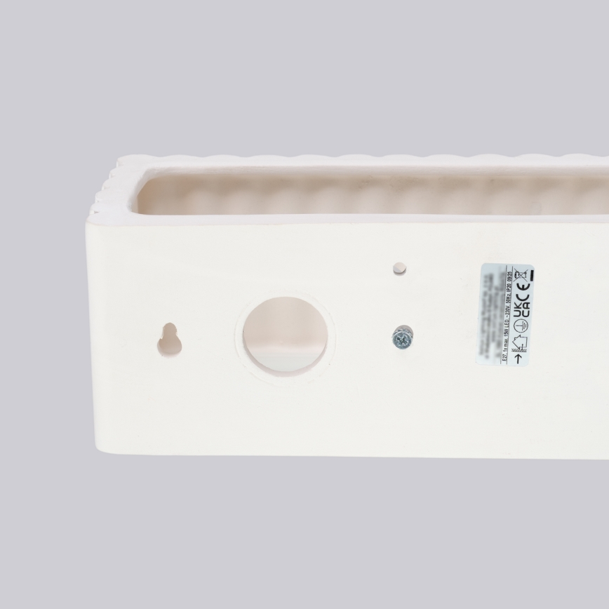 Nástenné svietidlo RIGATA 1xE27/15W/230V keramika/biela