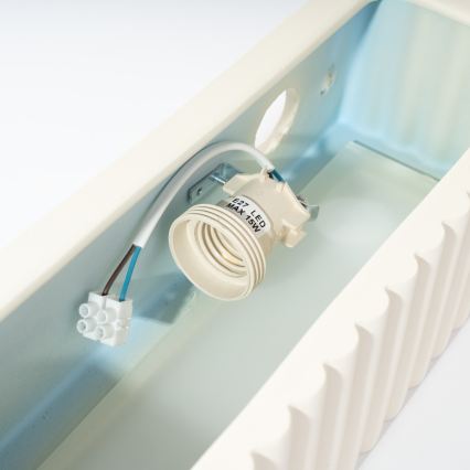 Nástenné svietidlo RIGATA 1xE27/15W/230V keramika/biela